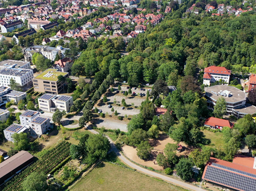 Luftbild Campus Ludwigsburg
