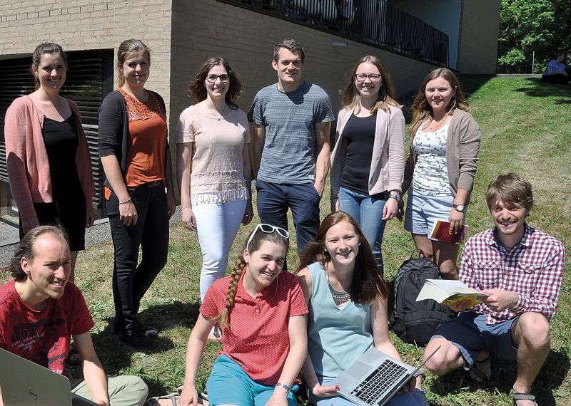Studenten an der EH Ludwigsburg Diakoniewissenschaft (B.A.) und Soziale Arbeit (B.A.)