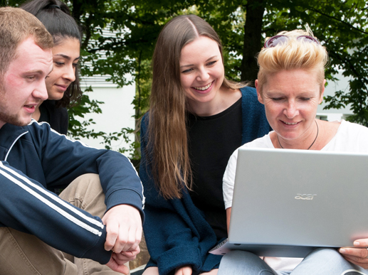 Studierende am Campus Reutlingen