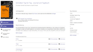 Nutzungsmodalitäten der E-Book-Plattform ProQuest