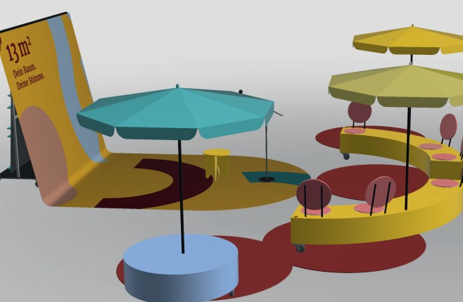 Marstallcenter Ludwigsburg - „Politik auf 13 qm“